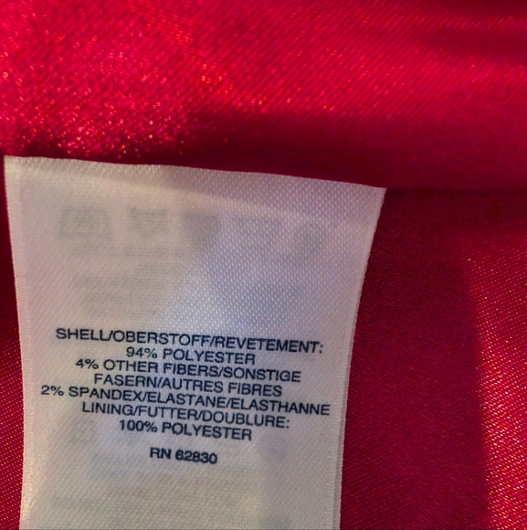 Lands end pink short jacket - 2 Petite - Picture 8 of 8